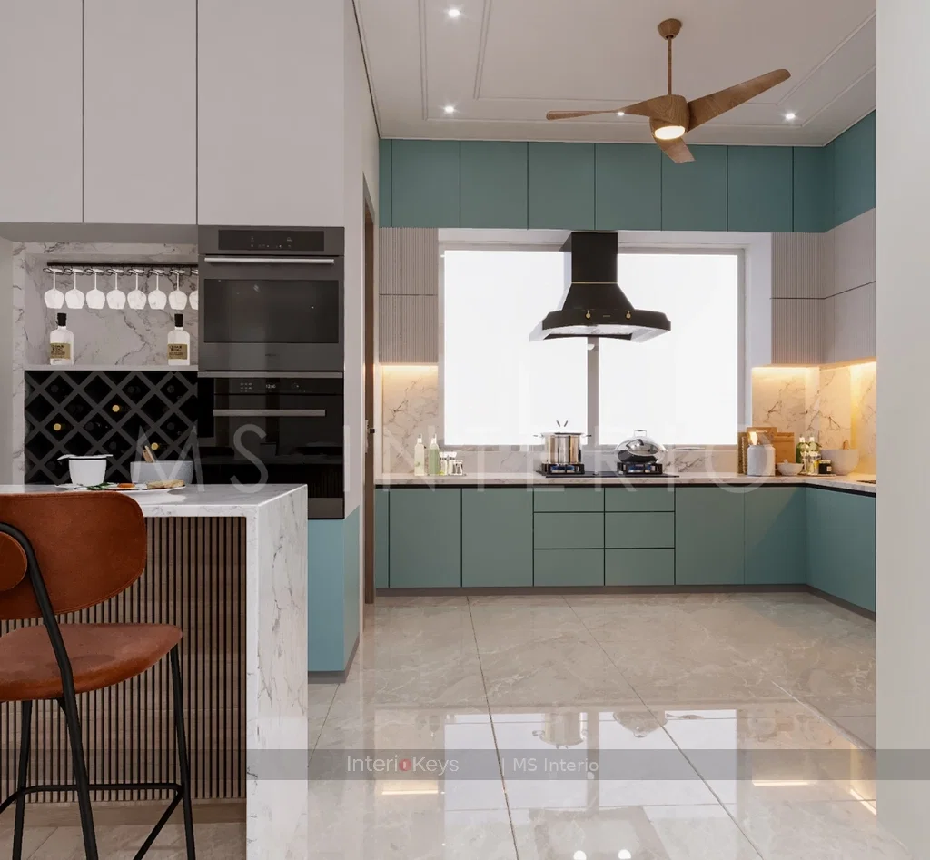 Kitchen Area 8BHK Villa/Bungalow